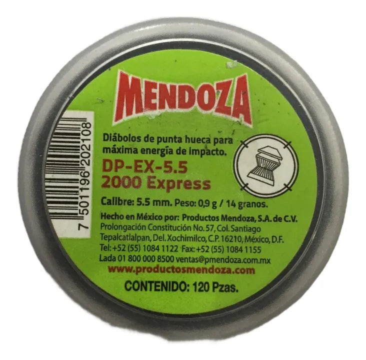 Chumbo 5.5mm Mendoza